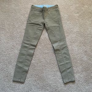 Burberry Womens Pilton Skinny ankle pants